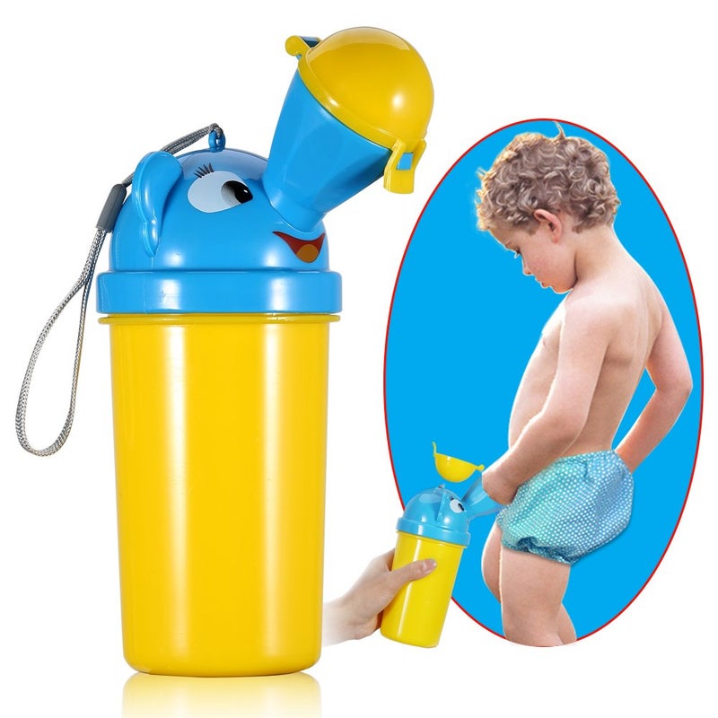 ONEDONE Portable Baby Child Potty Urinal Emergency Toilet for Camping Car Travel and Kid Potty Pee Training (boy) - Image 1